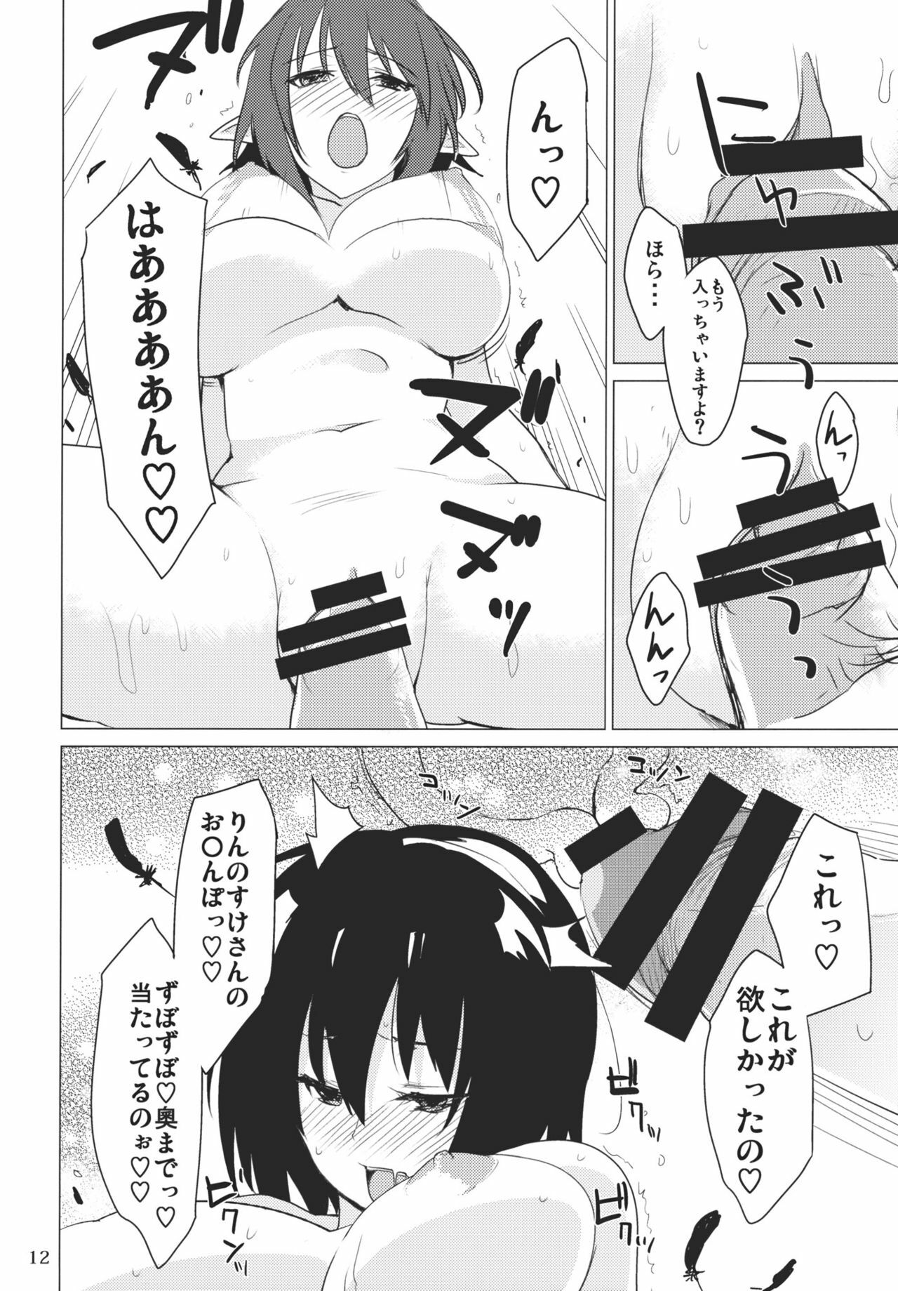 (C78) [SINIZON (Kusano Houki)] Yadorigi -Kanzenban- (Touhou Project) page 12 full