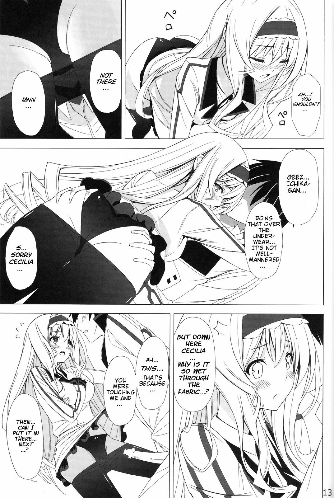 (COMIC1☆5) [Yellow avantgard (Mikoto Akemi)] British Invasion (IS ) [English] [Kibitou4Life] page 12 full