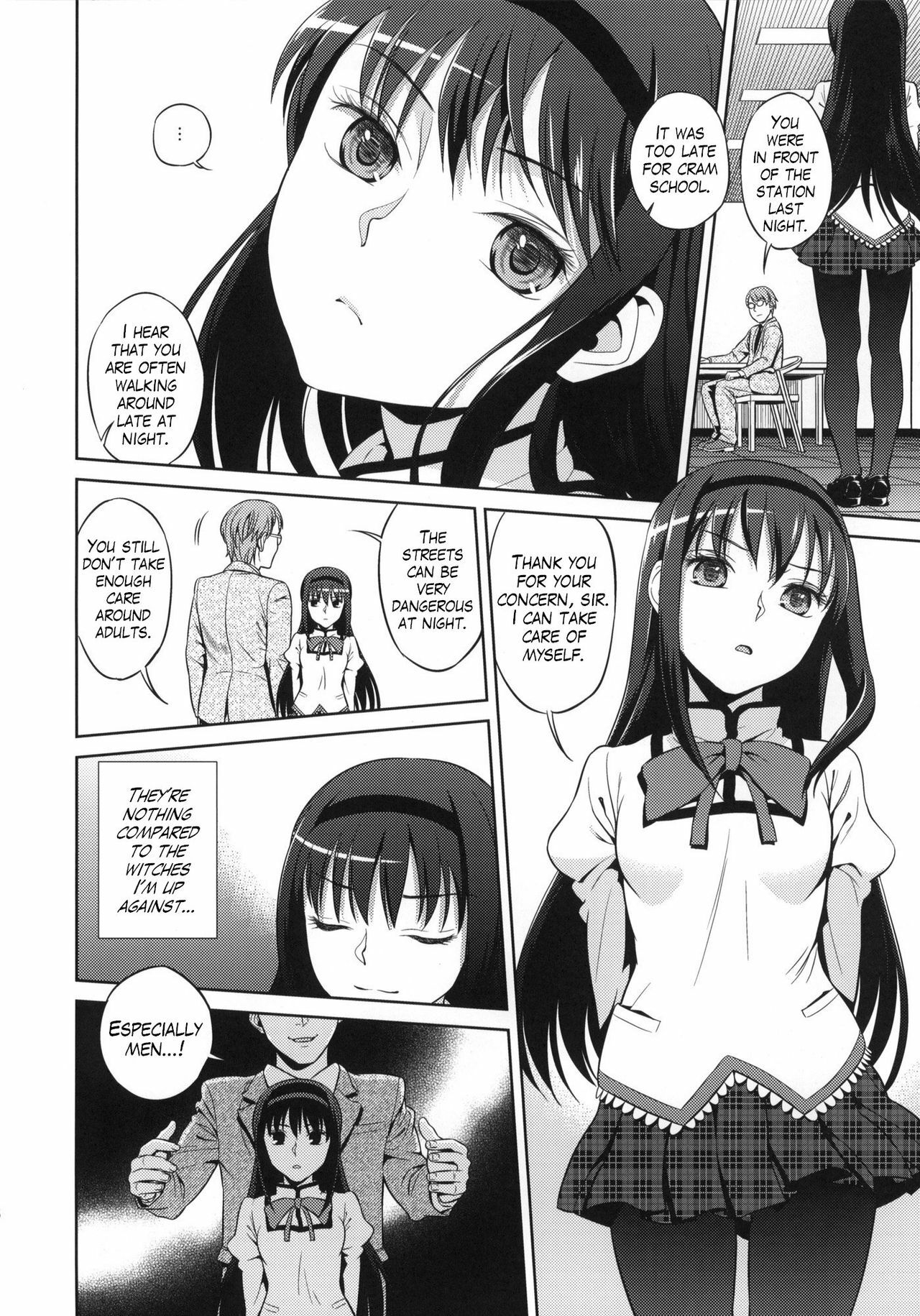 (COMIC1☆5) [Maniac Street (Sugaishi)] Tick Tock Bomb (Puella Magi Madoka Magica) [English] [Little White Butterflies + Trinity Translations Team] page 5 full