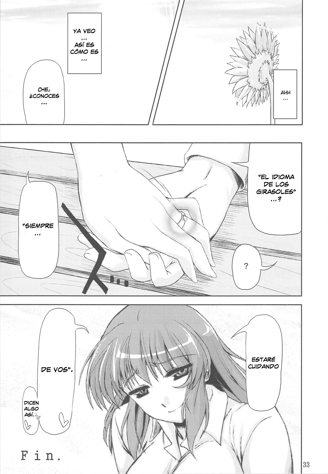 (C77) [04U (Misasagi Task)] Taiyou no Hatakenite Sorekara + Paper (Touhou Project‎) [Spanish] [Biblioteca Hentai] page 33 full