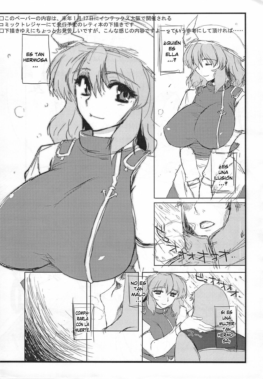 (C77) [04U (Misasagi Task)] Taiyou no Hatakenite Sorekara + Paper (Touhou Project‎) [Spanish] [Biblioteca Hentai] page 34 full