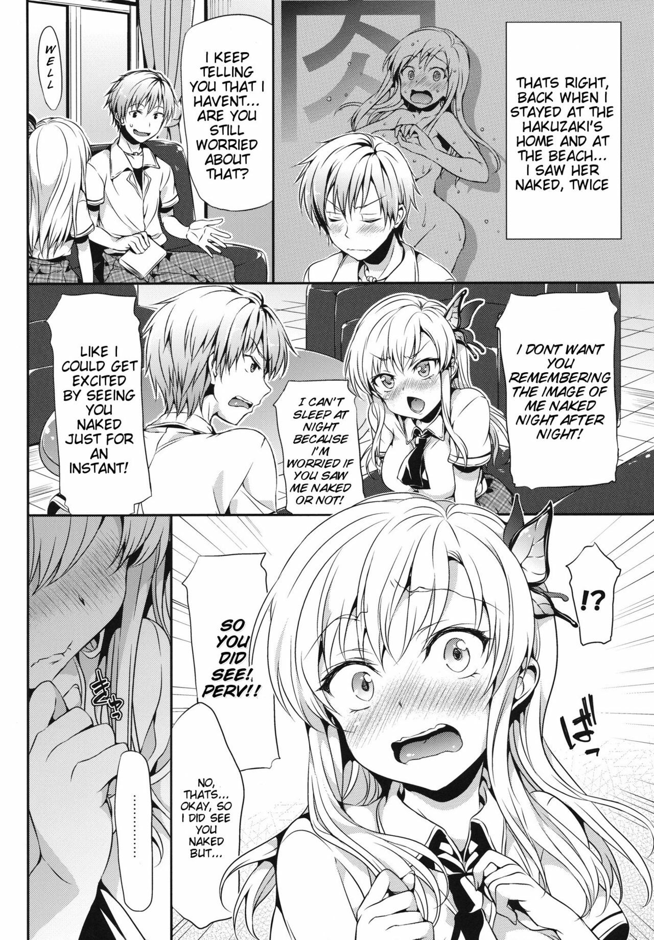 [Neko wa Manma ga Utsukushii (Hisasi)] Boku wa Sena ga Kawaisugite Yabai | I'm in Trouble Because Sena is Just Too Cute (Boku wa Tomodachi ga Sukunai) [English] {doujin-moe.us} page 3 full