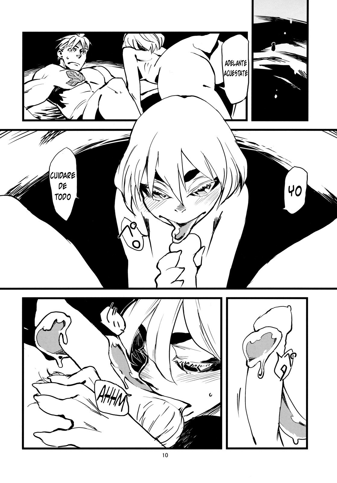 (C79) [Niku Drill (Toumasu)] Jingai Shunman 3 [Spanish] {Kallen-Kozuki} page 12 full