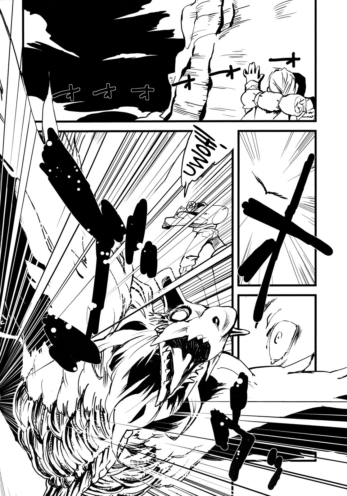 (C79) [Niku Drill (Toumasu)] Jingai Shunman 3 [Spanish] {Kallen-Kozuki} page 4 full