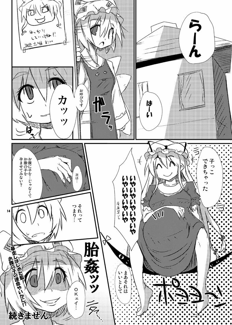 [Raiden Labo (Raiden)] Ran to Yukari no Kyoukai -Extra- (Touhou) page 13 full