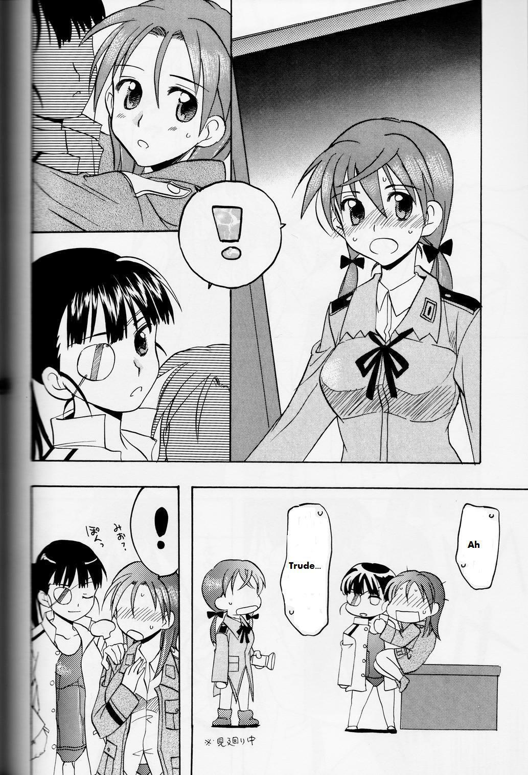 (C78) [Gyokusaijima (38-Shiki)] Sakamoto-san! Overshoot desu!? (Strike Witches) [English] [Keemikko89] page 42 full