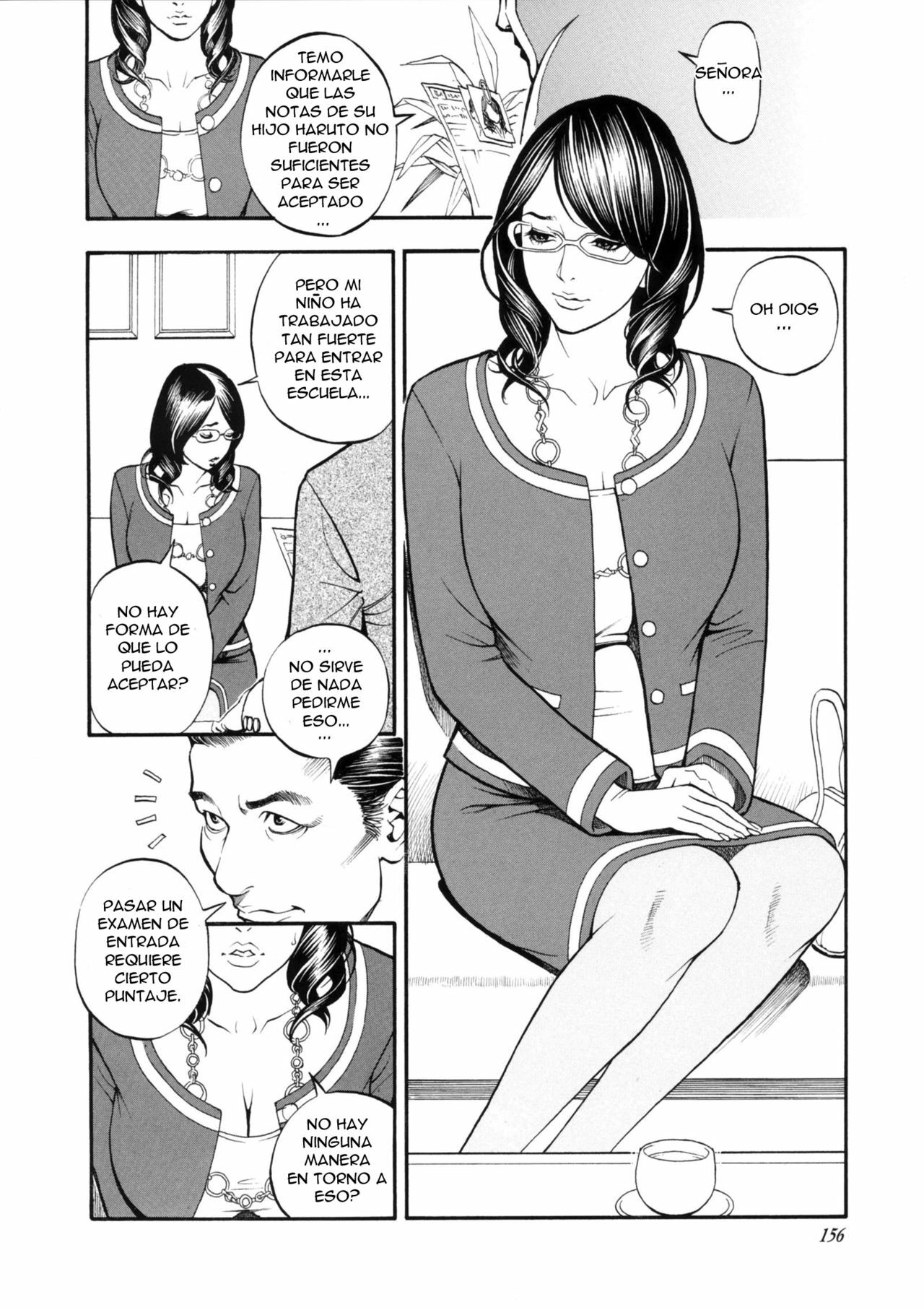 [Izayoi Seishin, Yamasaki Masato] Ochita Koukyuu Tsuma Yuriko Ch. 1 | Caida Esposa de alta Sociedad Capitulo #1 (Boshi Double Soukan) [Spanish] page 3 full
