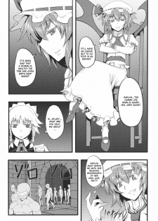 (Reitaisai 8) [Avion Village (Johnny)] Izayoi Sakuya no Nerenai Yoru (Touhou Project) [English] - page 7