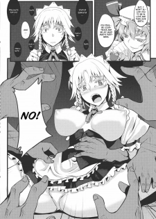 (Reitaisai 8) [Avion Village (Johnny)] Izayoi Sakuya no Nerenai Yoru (Touhou Project) [English] - page 8