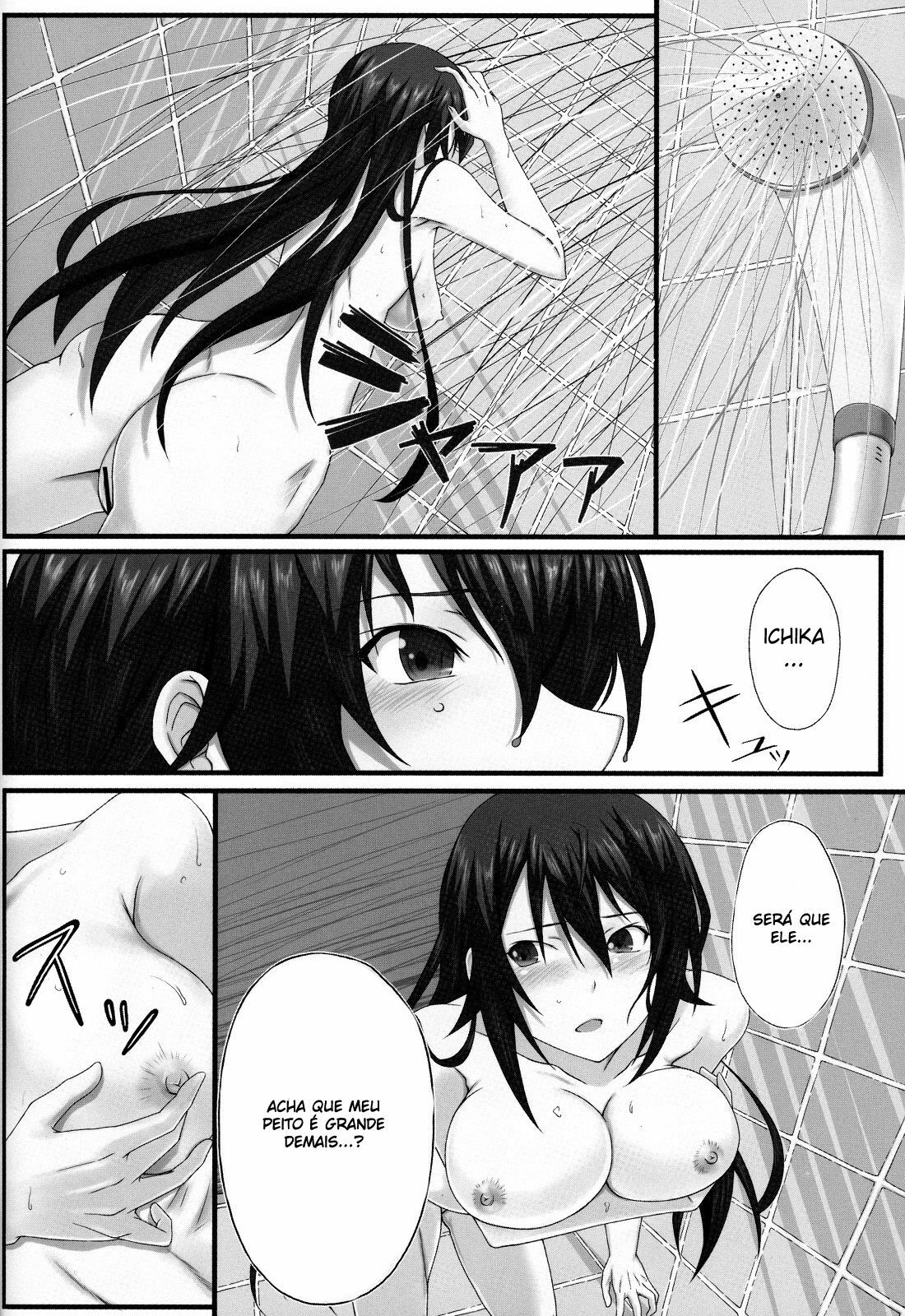 (COMIC1☆5) [Wonderful Life (emanon123)] Shinonono! (IS ) [Portuguese-BR] [hentaihome.com.br] page 5 full