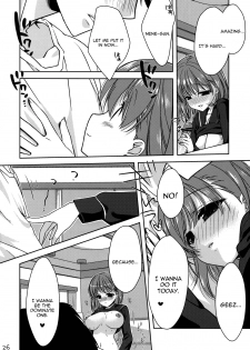 (C77) [L.L.MILK, Nama Cream Biyori (Sumeragi Kohaku, Nanase Meruchi)] Nene + Nene (Love Plus) [English] [Yoroshii] - page 25