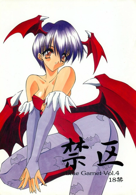 (C52) [BLUE GARNET (Serizawa Katsumi)] Blue Garnet Vol. 4 Kinku (Darkstalkers)