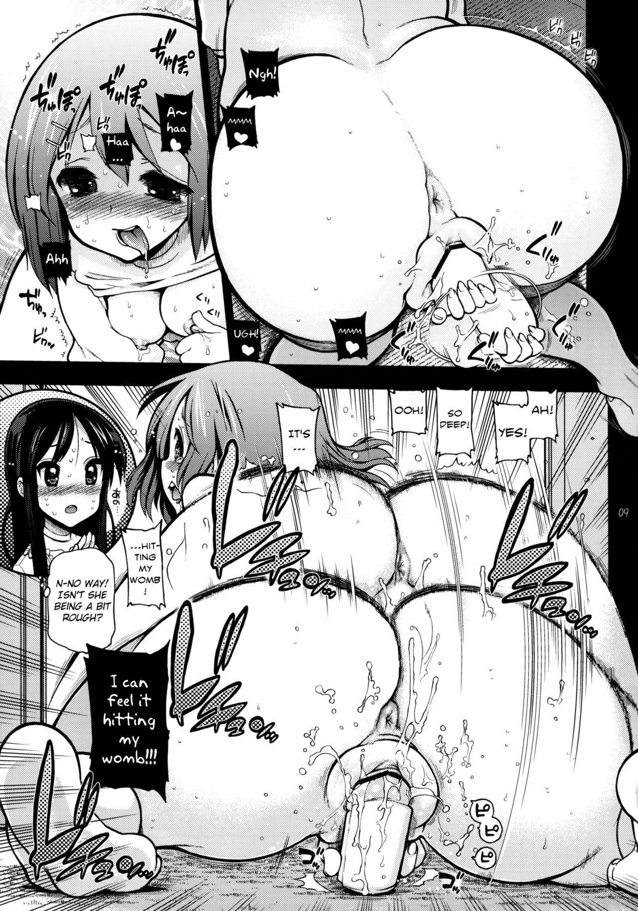 (Tora Matsuri 2010) [Matsumoto Drill Kenkyuujo (Naganoon, Kazumi Yoshiyuki)] Houkago ○○ Time (K-ON!) [English] [Chocolate] page 8 full