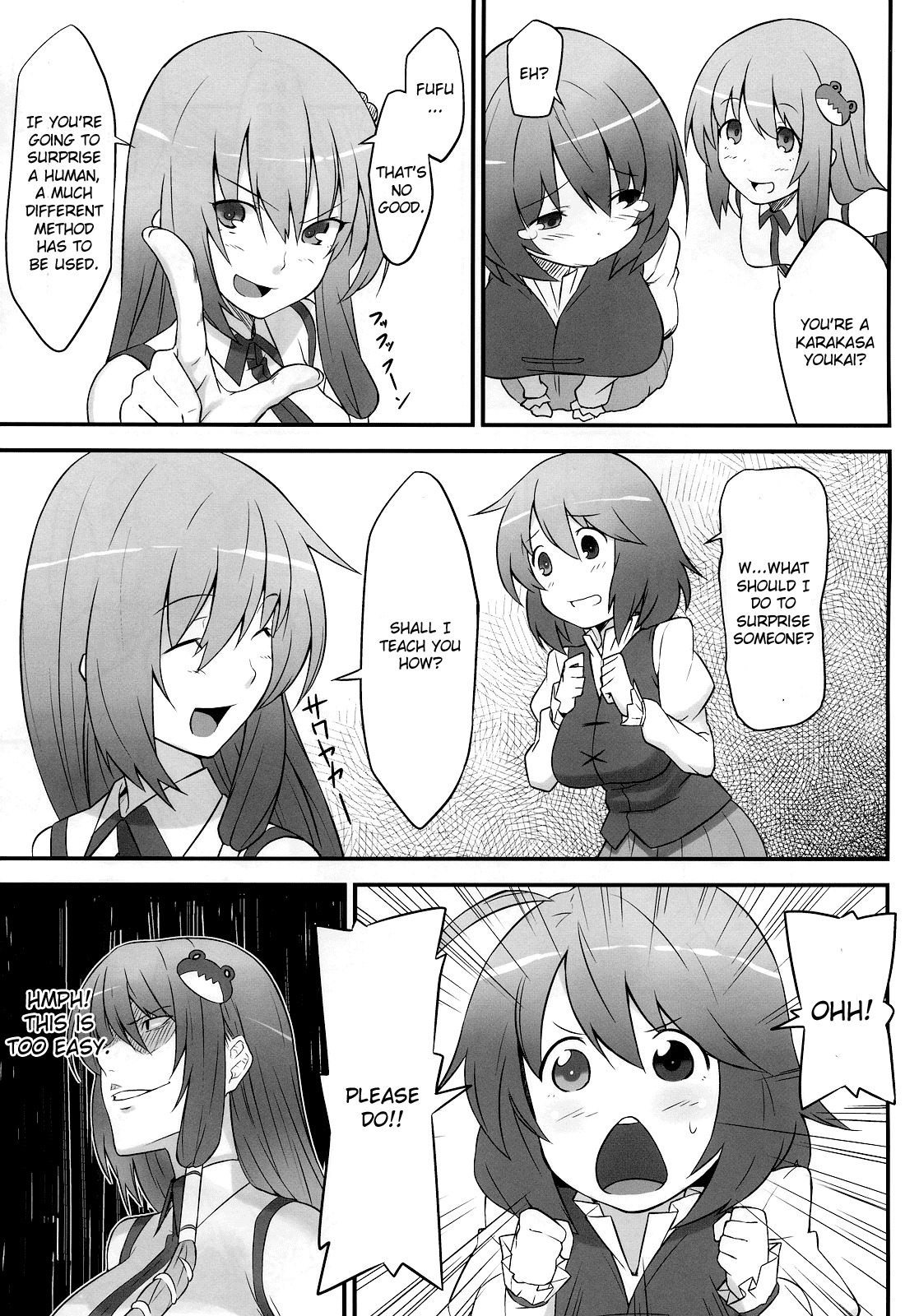 (Air Reitaisai 8) [Hirojuu Renshuuchou (Hiroya)] Karakasa Obake to Miko (Touhou Project) [English] [CGrascal] page 7 full