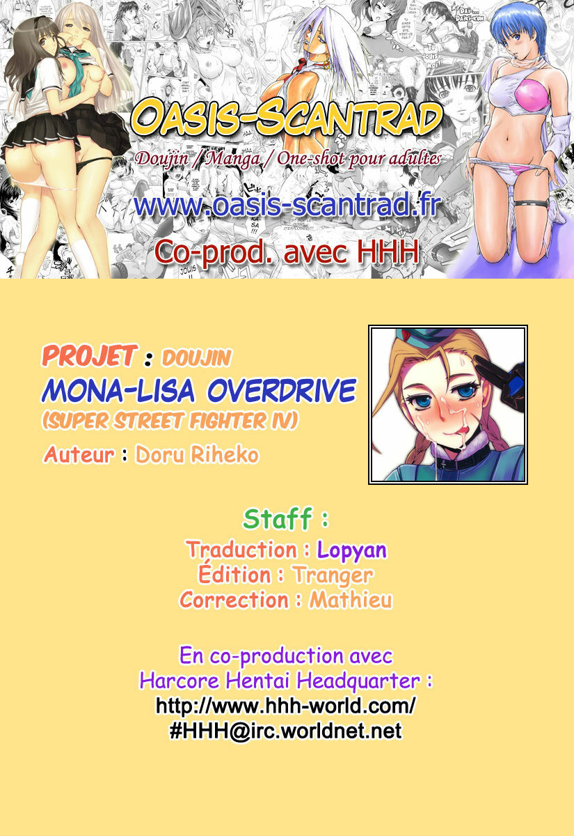 (C79) [Sarurururu (Doru Riheko)] Mona-Lisa Overdrive (Street Fighter) [French] [HHH & O-S] page 25 full