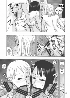 (C74) [ACID-HEAD (Murata.)] Nami no Koukai Nisshi EX NamiRobi 2 (One Piece) [French] [O-S] - page 26
