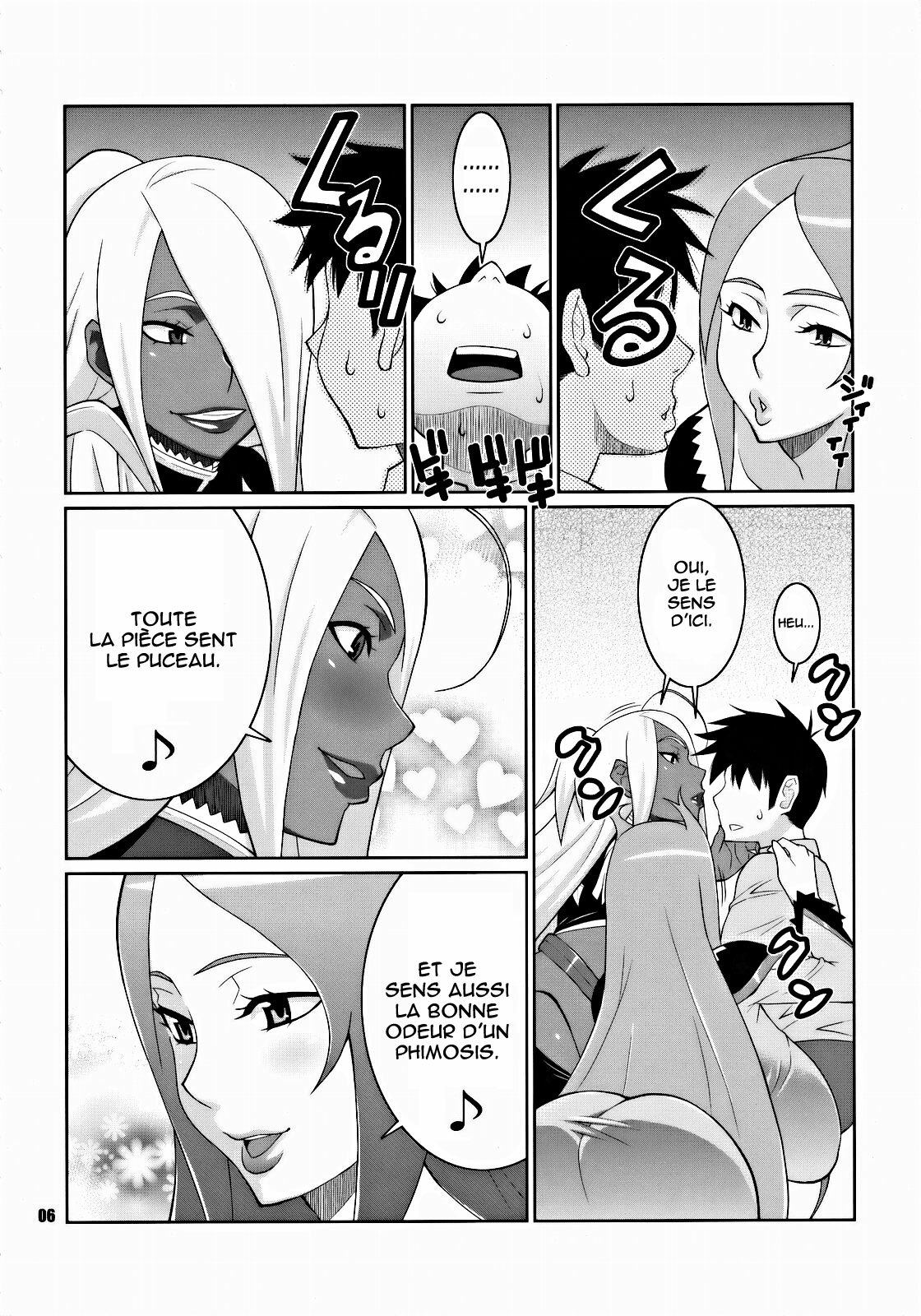 (C75) [TETRODOTOXIN (Nise Kurosaki)] Machina & Garnet to Toshikoshi SEX Zanmai (Dragonaut) [French] [O-S] page 5 full