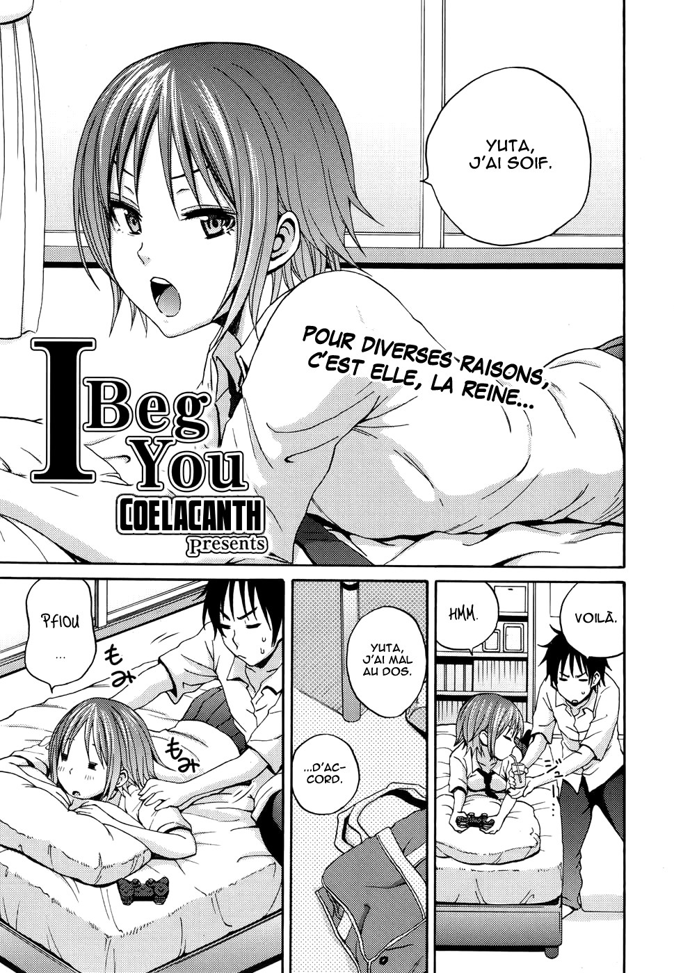 [Coelacanth] I Beg You (COMIC Megamilk 2010-10 Vol. 04) [French] [O-S] page 1 full