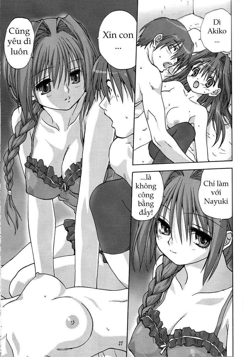 (C72) [Mitarashi Club (Mitarashi Kousei)] Sweet Jam -Kanzenban- (Kanon) [Vietnamese Tiếng Việt] [DHL] page 26 full