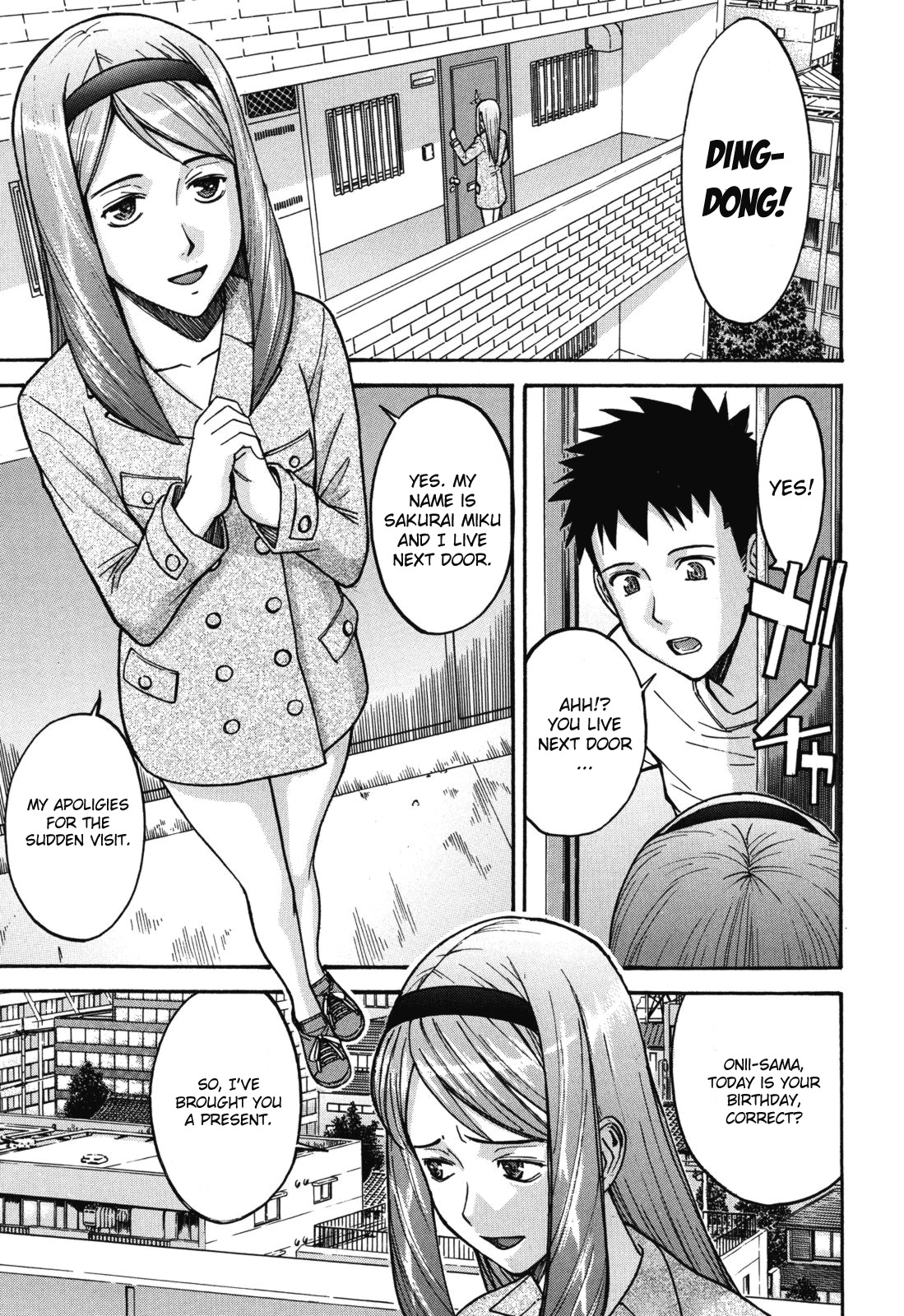 [Inomaru] Otonari 3 | The 3 Who Live Next Door (Camellia) [English] [CGrascal] page 1 full