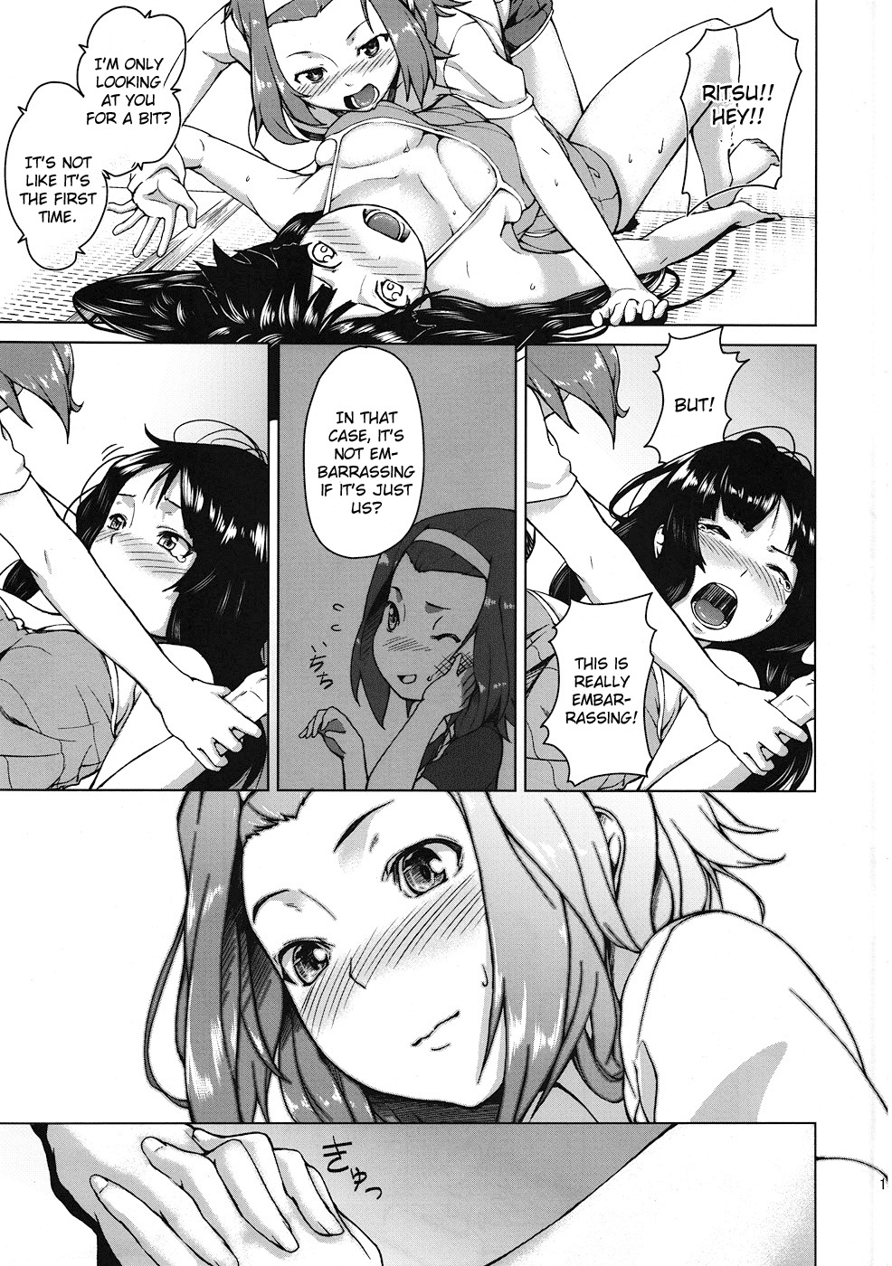 (C78) [Kyuukeijo no Higashi (Aduma Ren)] Sweet girls (K-ON!) [English] page 12 full