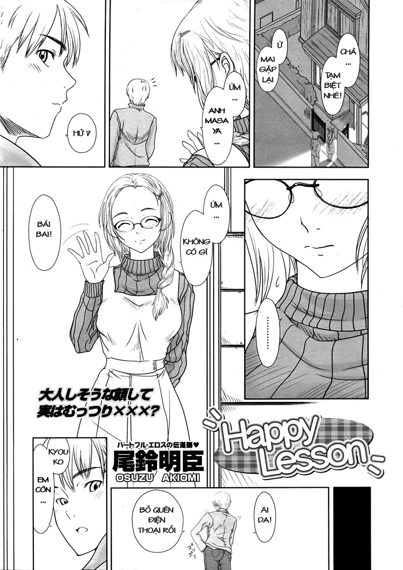 [Osuzu Akiomi] Happy Lesson (COMIC Tenma 2009-05) [Vietnamese Tiếng Việt] [DHL] page 2 full