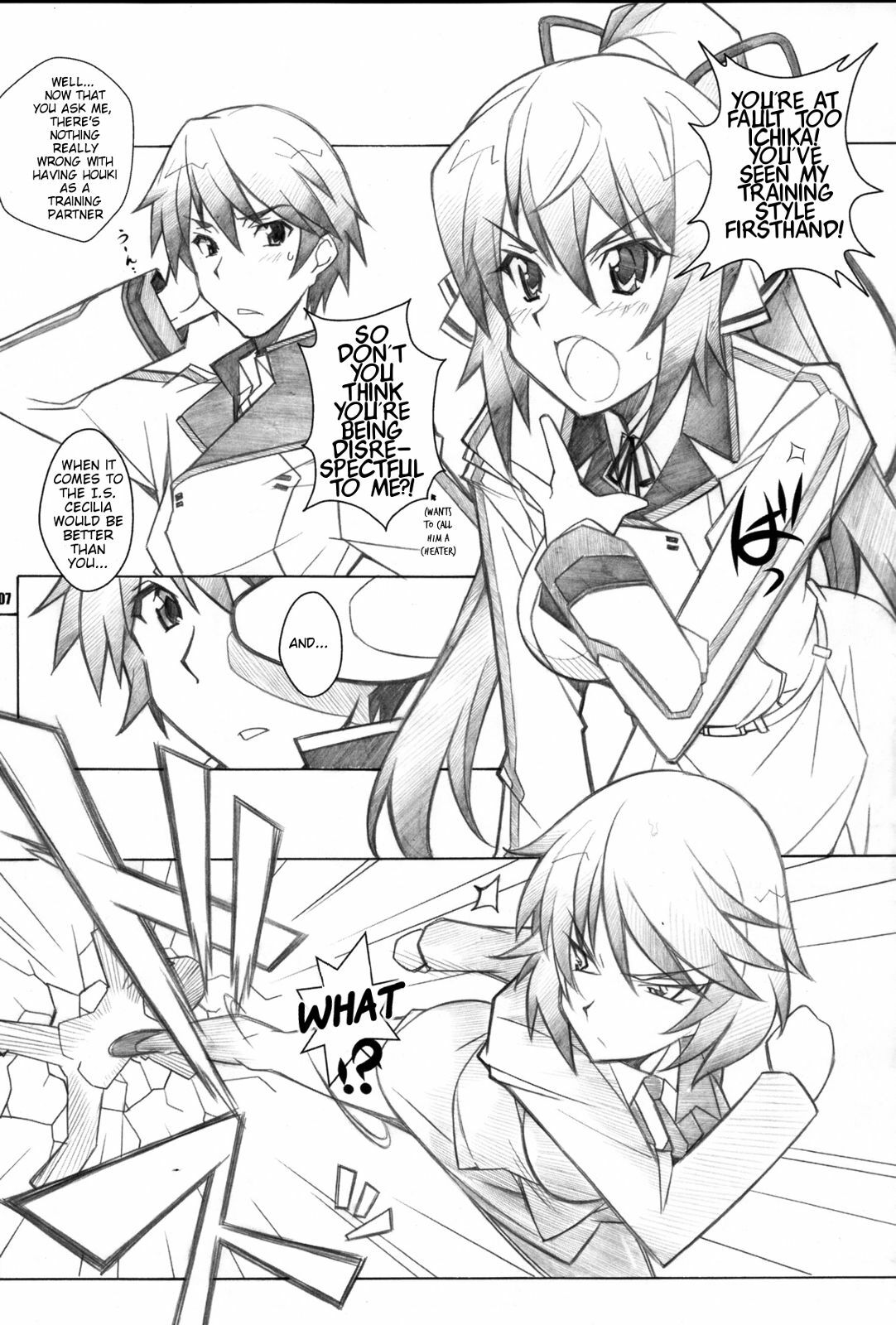 [Maruarai (Arai Kazuki)] SEA IS (Infinite Stratos) [English] [Kibitou4Life] page 6 full