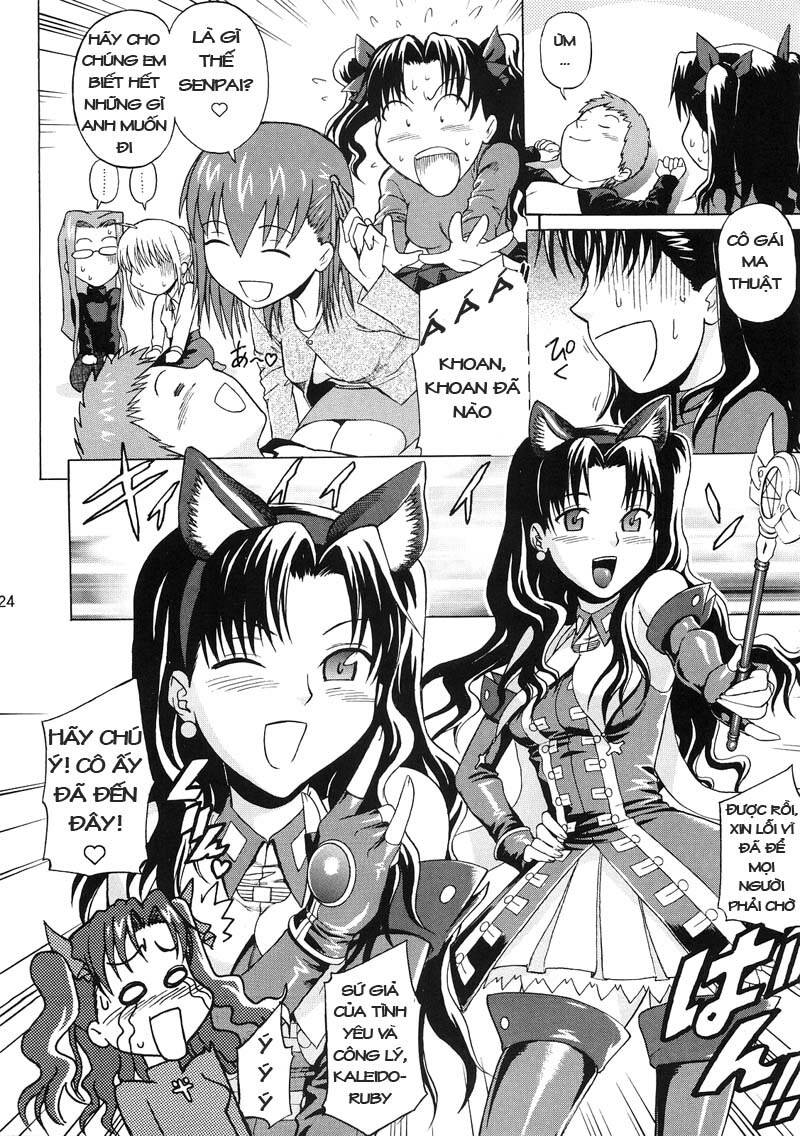 [Bakuretsu Fusen (Denkichi)] Fate/delusions of grandeur (Fate/hollow ataraxia) [Vietnamese Tiếng Việt] [DHL] page 23 full