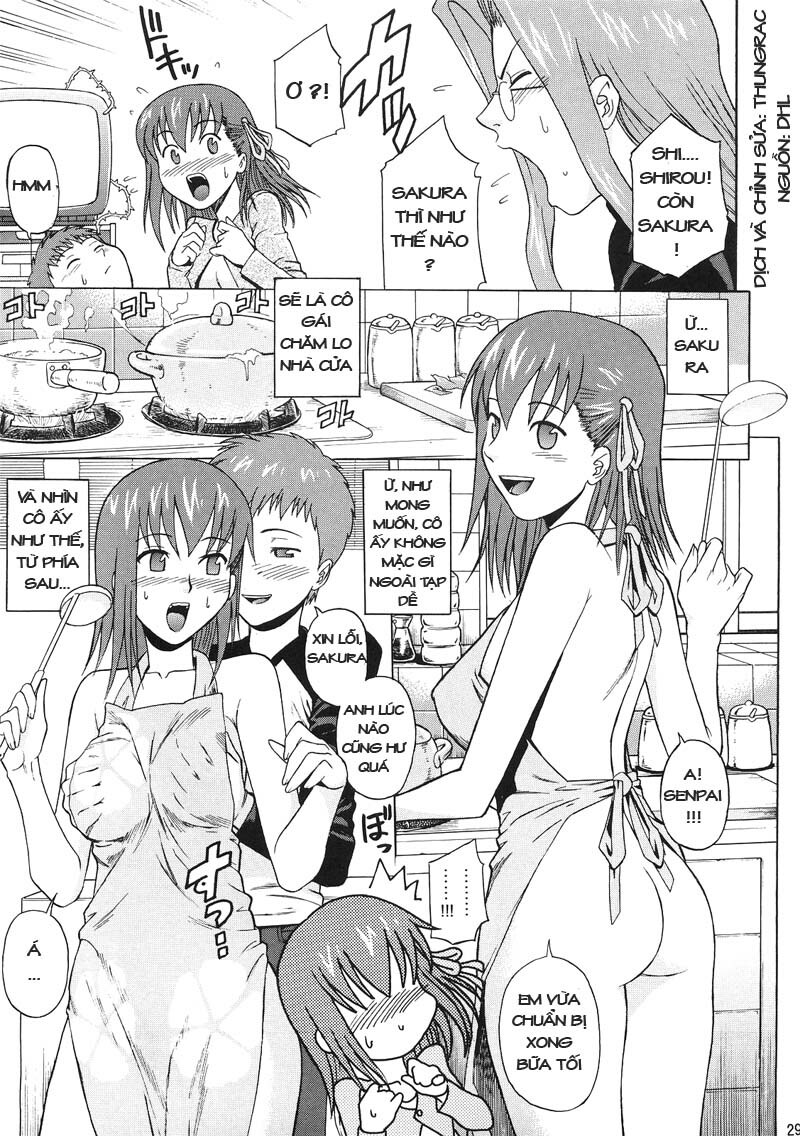 [Bakuretsu Fusen (Denkichi)] Fate/delusions of grandeur (Fate/hollow ataraxia) [Vietnamese Tiếng Việt] [DHL] page 28 full