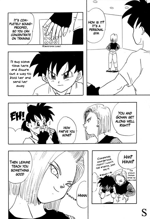 (C46) [Chirigami Goya, Fusuma Goten (Shouji Haruko)] 18-gou no Inbou | #18's Conspiracy (Y) (Dragon Ball Z) [English] [PDDNM] page 4 full