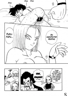 (C46) [Chirigami Goya, Fusuma Goten (Shouji Haruko)] 18-gou no Inbou | #18's Conspiracy (Y) (Dragon Ball Z) [English] [PDDNM] - page 18