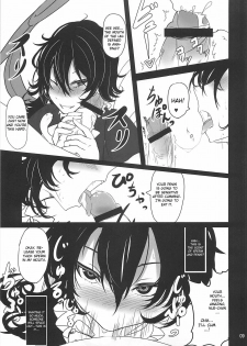 (C79) [Kuronisiki (Takaharu)] Nue x Kiss (Touhou Project) [English] [CGrascal] - page 8