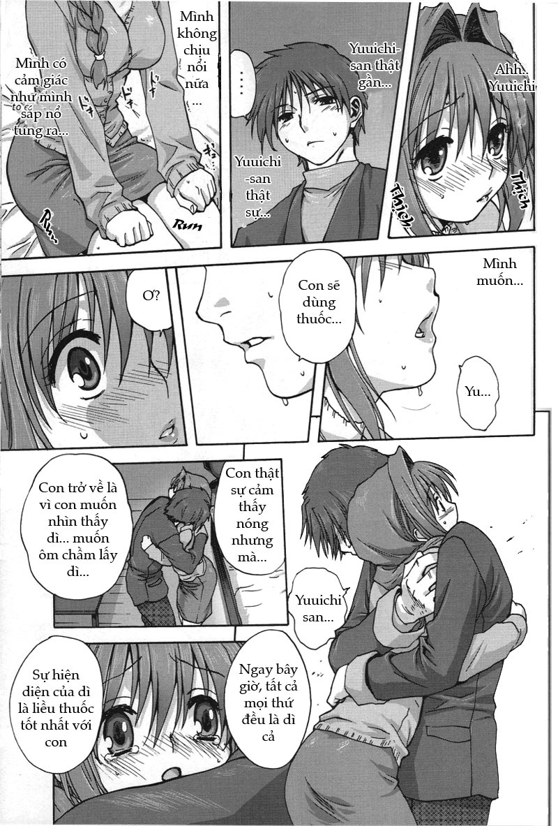 (C72) [Mitarashi Club (Mitarashi Kousei)] Akiko-san to Issho (Kanon) [Vietnamese Tiếng Việt] [DHL] page 16 full