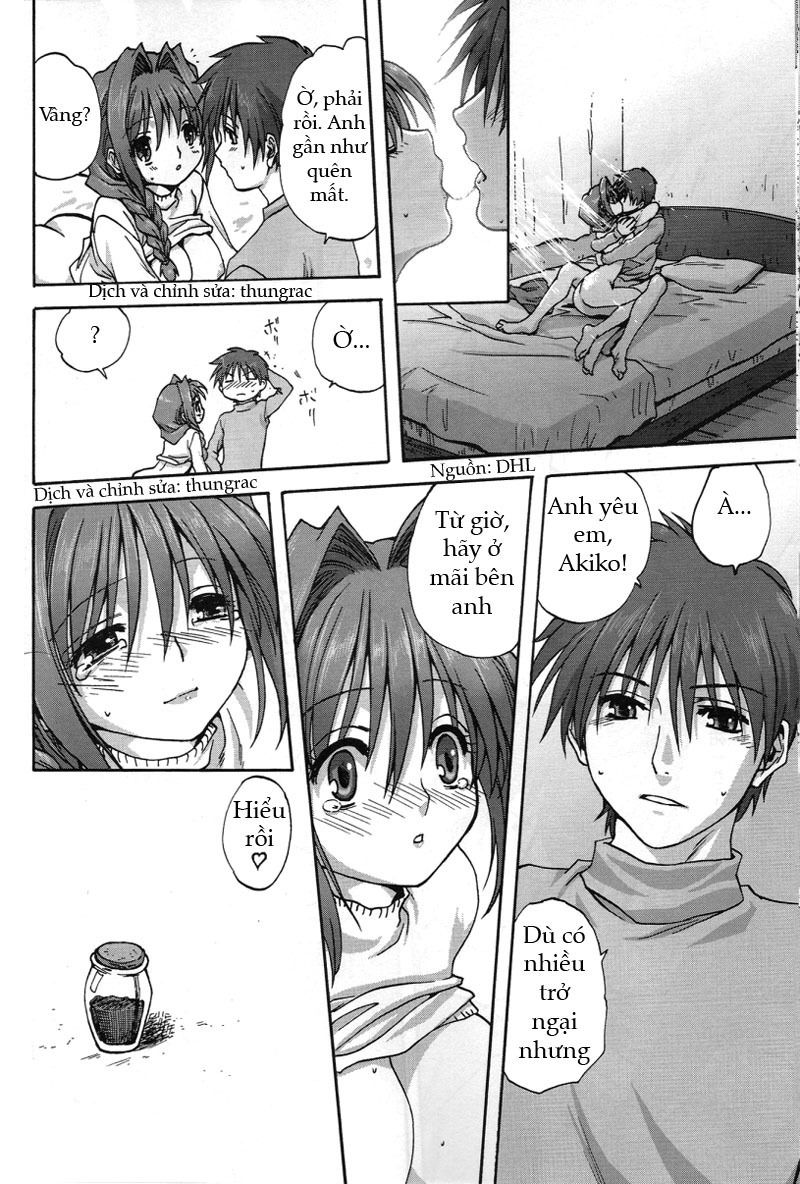 (C72) [Mitarashi Club (Mitarashi Kousei)] Akiko-san to Issho (Kanon) [Vietnamese Tiếng Việt] [DHL] page 35 full