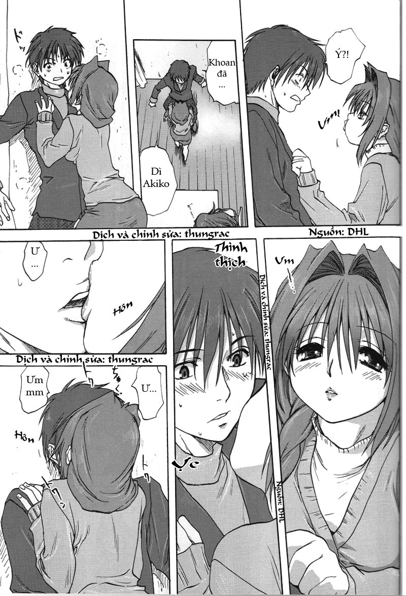 (C72) [Mitarashi Club (Mitarashi Kousei)] Akiko-san to Issho (Kanon) [Vietnamese Tiếng Việt] [DHL] page 8 full