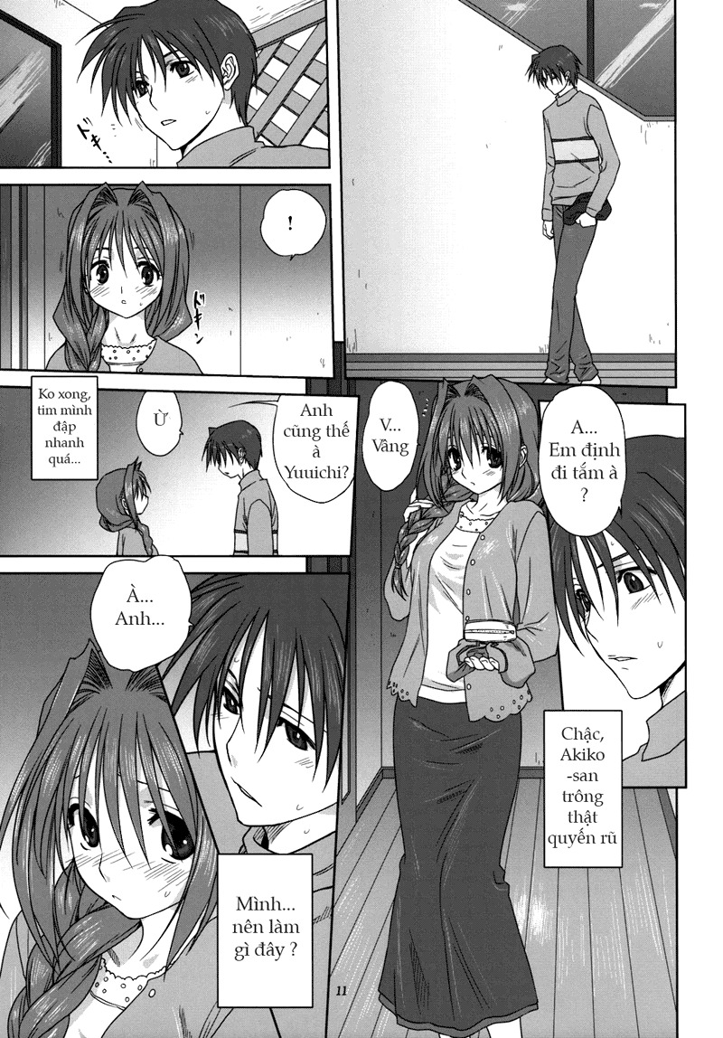 (C74) [Mitarashi Club (Mitarashi Kousei)] Akiko-san to Issho 3 (Kanon) [Vietnamese Tiếng Việt] [DHL] page 10 full