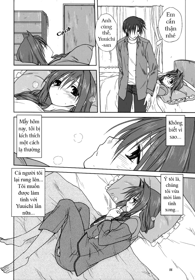 (C74) [Mitarashi Club (Mitarashi Kousei)] Akiko-san to Issho 3 (Kanon) [Vietnamese Tiếng Việt] [DHL] page 5 full