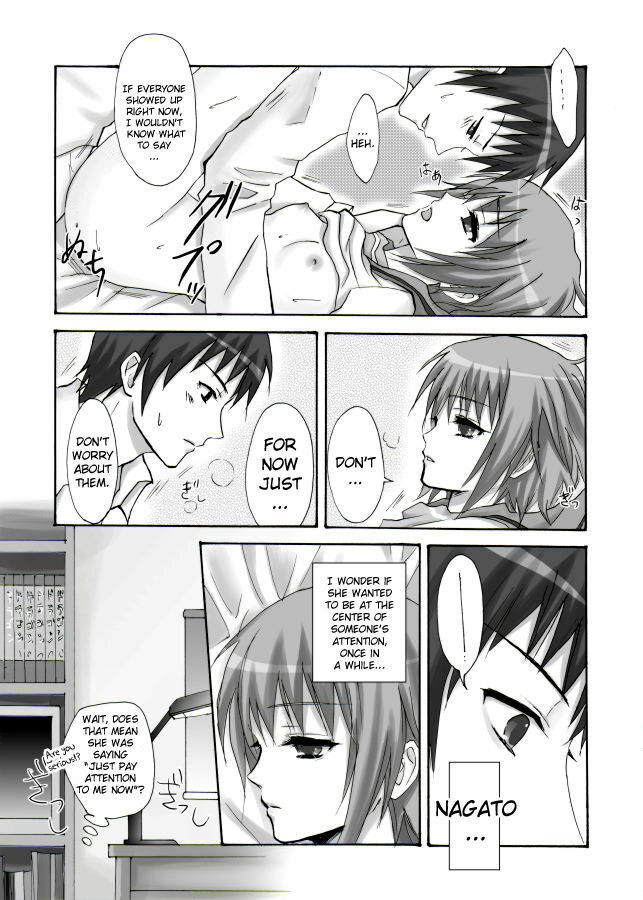 (C72) [Ningen Modoki (Random)] Hare Toki Doki Yuki (Suzumiya Haruhi no Yuuutsu) [English] =Team Vanilla= page 11 full