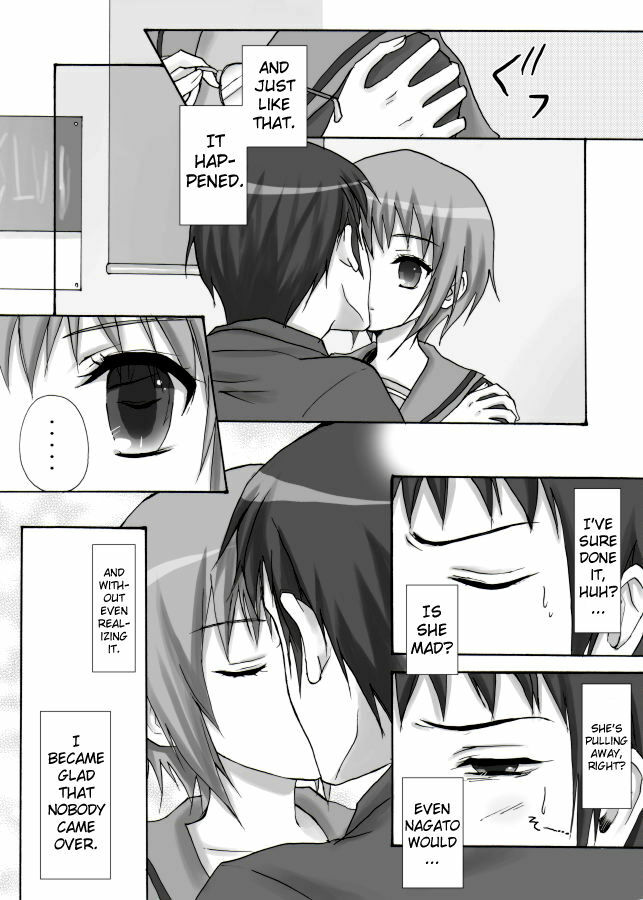 (C72) [Ningen Modoki (Random)] Hare Toki Doki Yuki (Suzumiya Haruhi no Yuuutsu) [English] =Team Vanilla= page 4 full