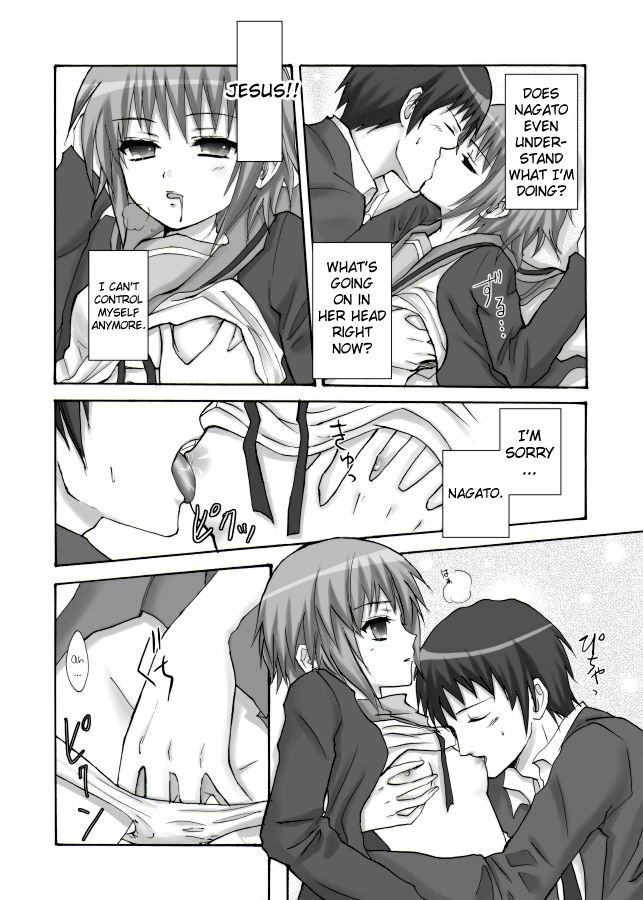 (C72) [Ningen Modoki (Random)] Hare Toki Doki Yuki (Suzumiya Haruhi no Yuuutsu) [English] =Team Vanilla= page 5 full