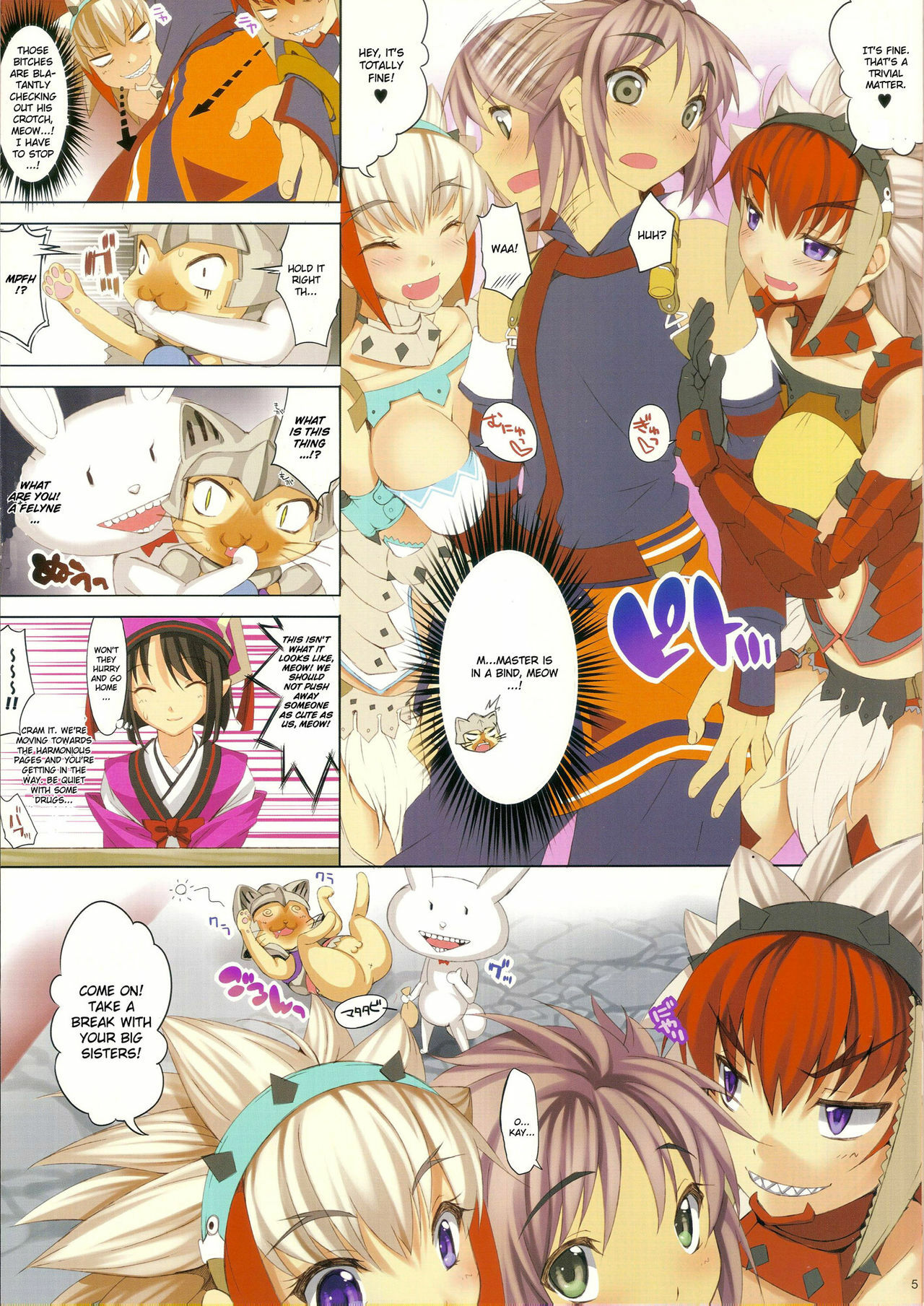 (SC52) [Clesta (Cle Masahiro)] CL-orz 15 (Monster Hunter) [English] {CGrascal} page 5 full