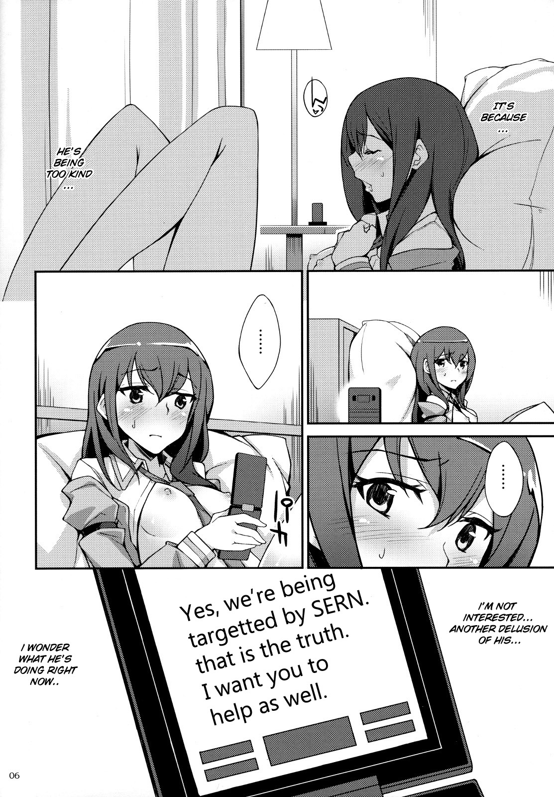 (C79) [Hannama (Serere)] Melancholic love (Steins;Gate) [English] [Kibitou4Life] page 5 full