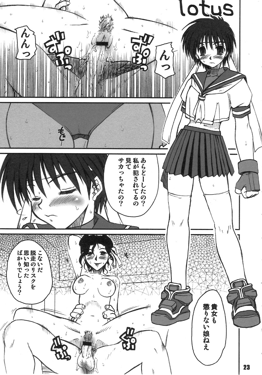 (C70) [prettydolls (Araki Hiroaki)] PULP Soushuuhen 1.5 (Street Fighter, Futari wa Precure) page 22 full