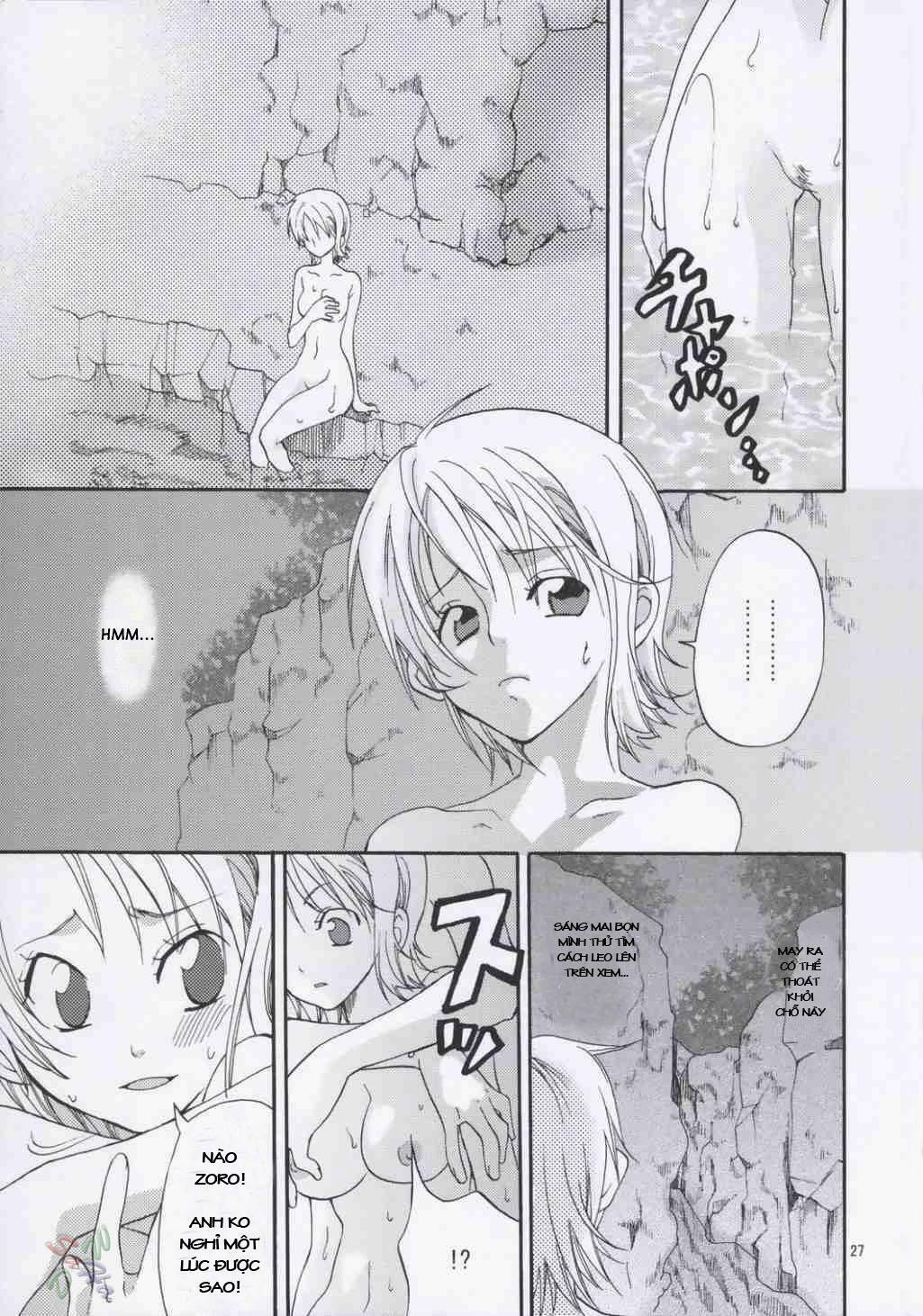 (C66) [Kurione-sha (YU-RI)] Love Koukaishi (One Piece) [Vietnamese Tiếng Việt] [Death's Hentai Land] page 27 full