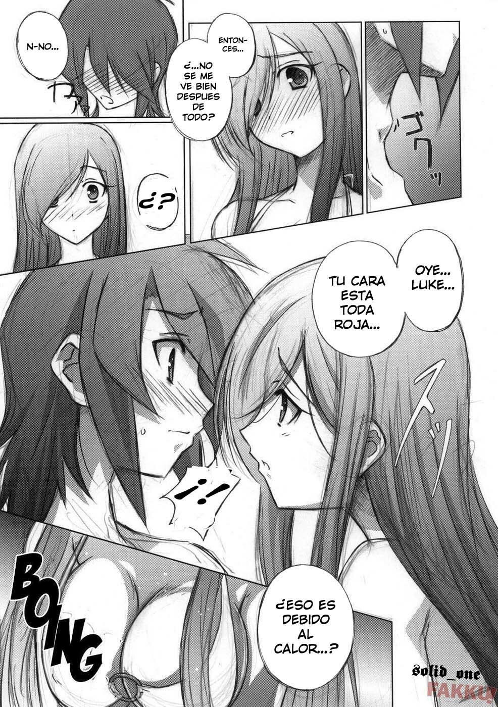 (C70) [Mahirutei (Izumi Mahiru)] Melon ni Melon Melon (Tales of the Abyss) [Spanish] page 5 full