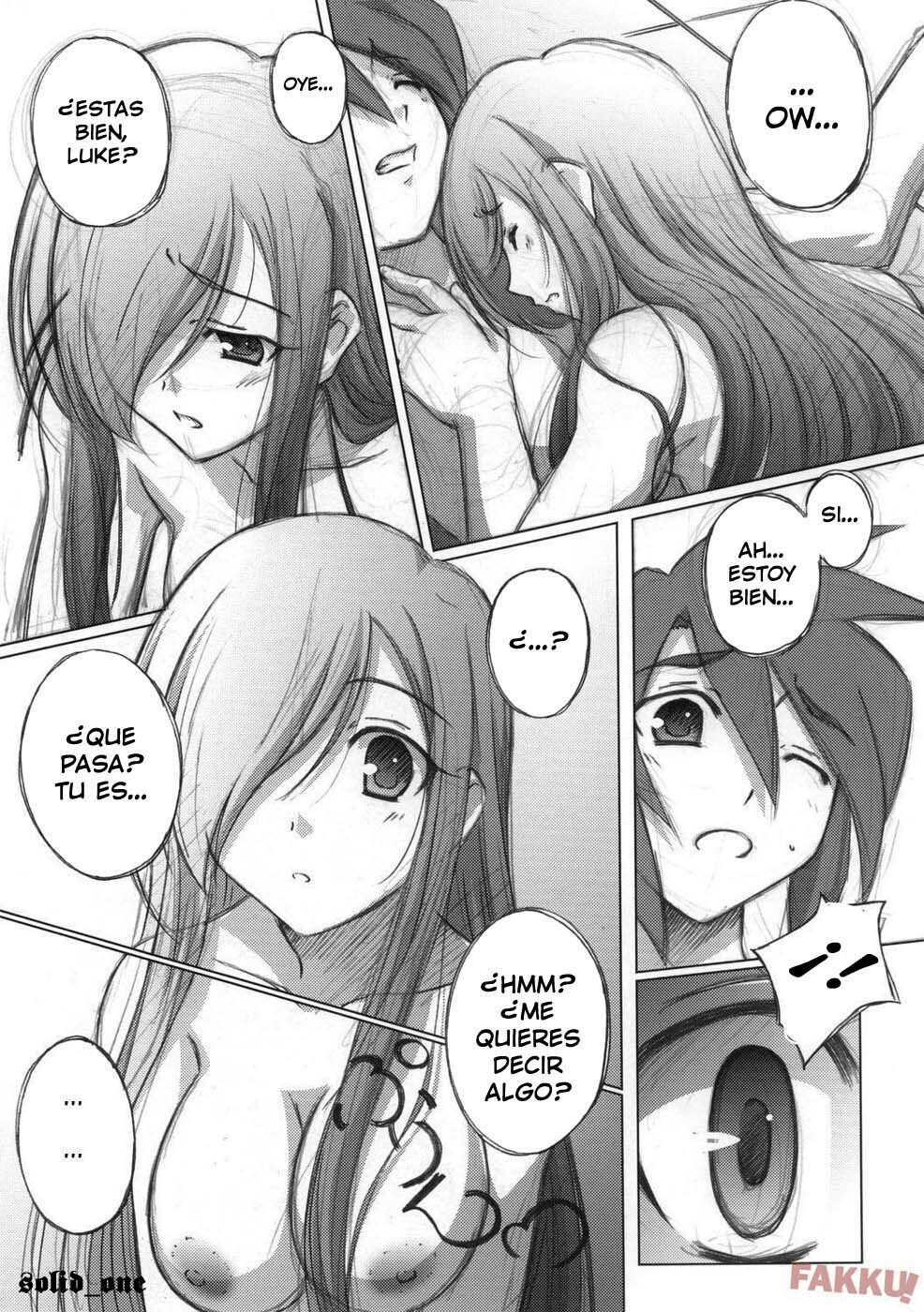 (C70) [Mahirutei (Izumi Mahiru)] Melon ni Melon Melon (Tales of the Abyss) [Spanish] page 7 full