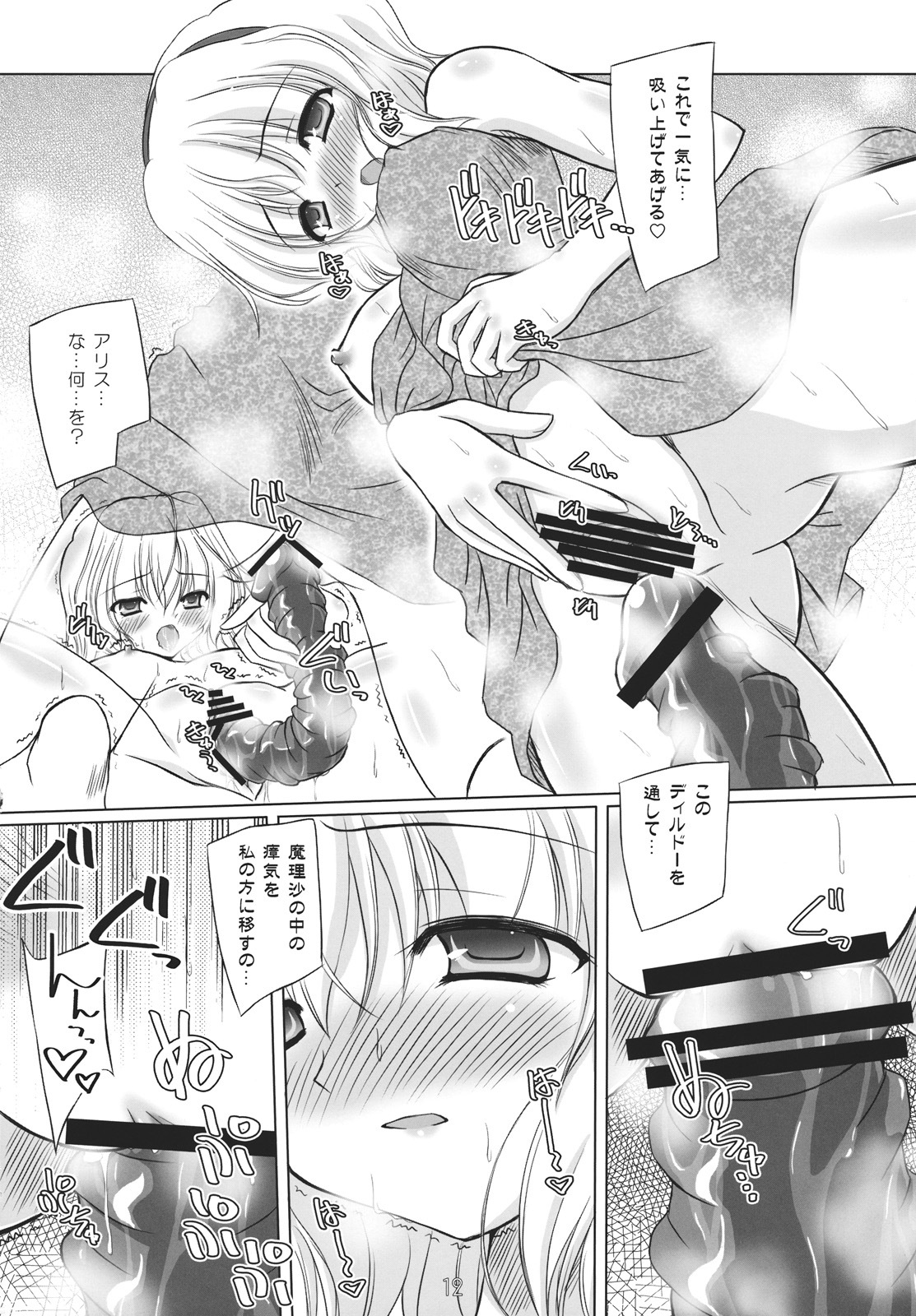 (Reitaisai 8) [Reverse Noise (Yamu)] Arioso Marriage (Touhou Project) page 12 full