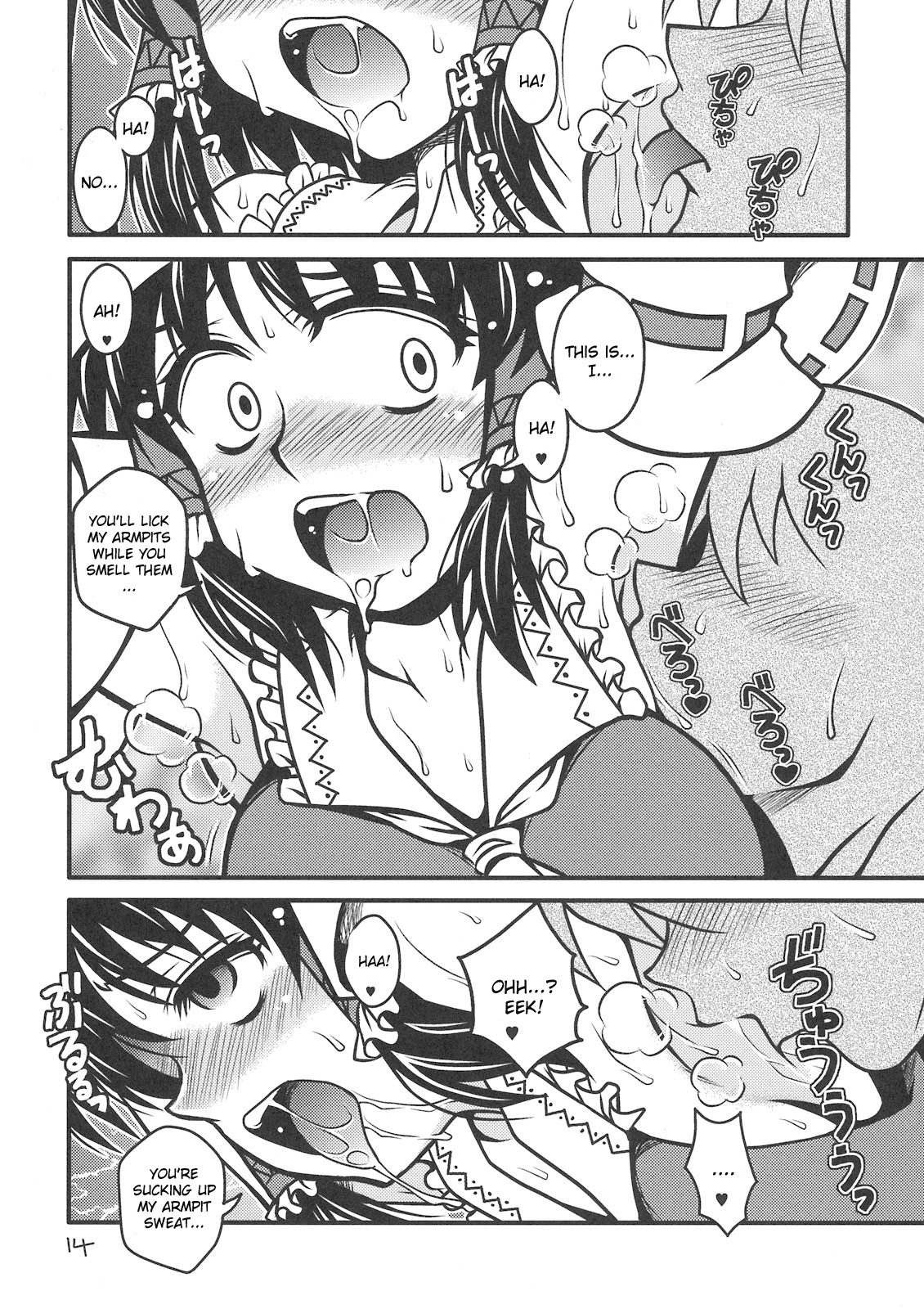 (Reitaisai 8) [BlueMage (Aoi Manabu)] Yuuka San-i | Third Place Yuuka (Touhou Project) [English] [CGrascal] page 14 full