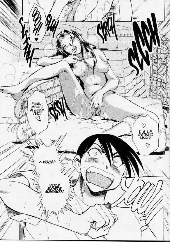 [Chiba Jirou] Henshin! Tonari no Kimiko-san Ch. 7 (Were-Slut - A Maldição da Super Vadia 7) [Portuguese-BR] page 12 full