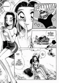 [Chiba Jirou] Henshin! Tonari no Kimiko-san Ch. 4 (Were-Slut - A Maldição da Super Vadia 4) [Portuguese-BR] - page 6